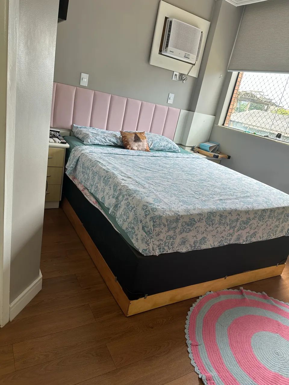 Cama Box Queen + Colchão Ortobom Iso D45 - Excelente Estado - Foto 2