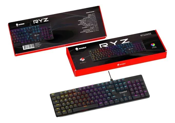 Teclado Evolut Ryz 