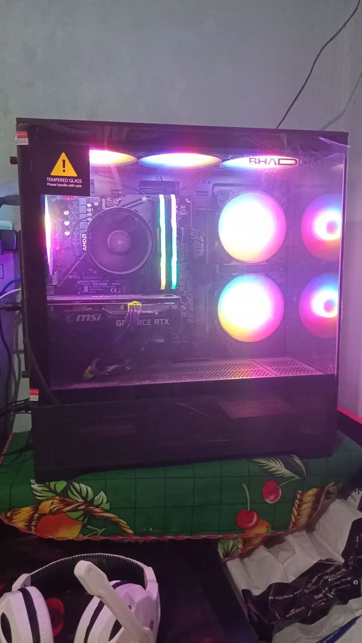 Vendo pc gamer completo com nota fiscal 