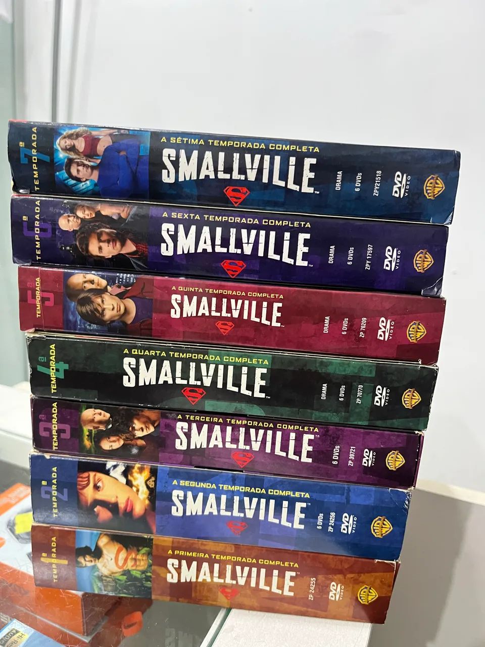 Box Dvd Smallville 1 A 7 Temporada - DVD, Blu-Ray e Vídeo Cassete