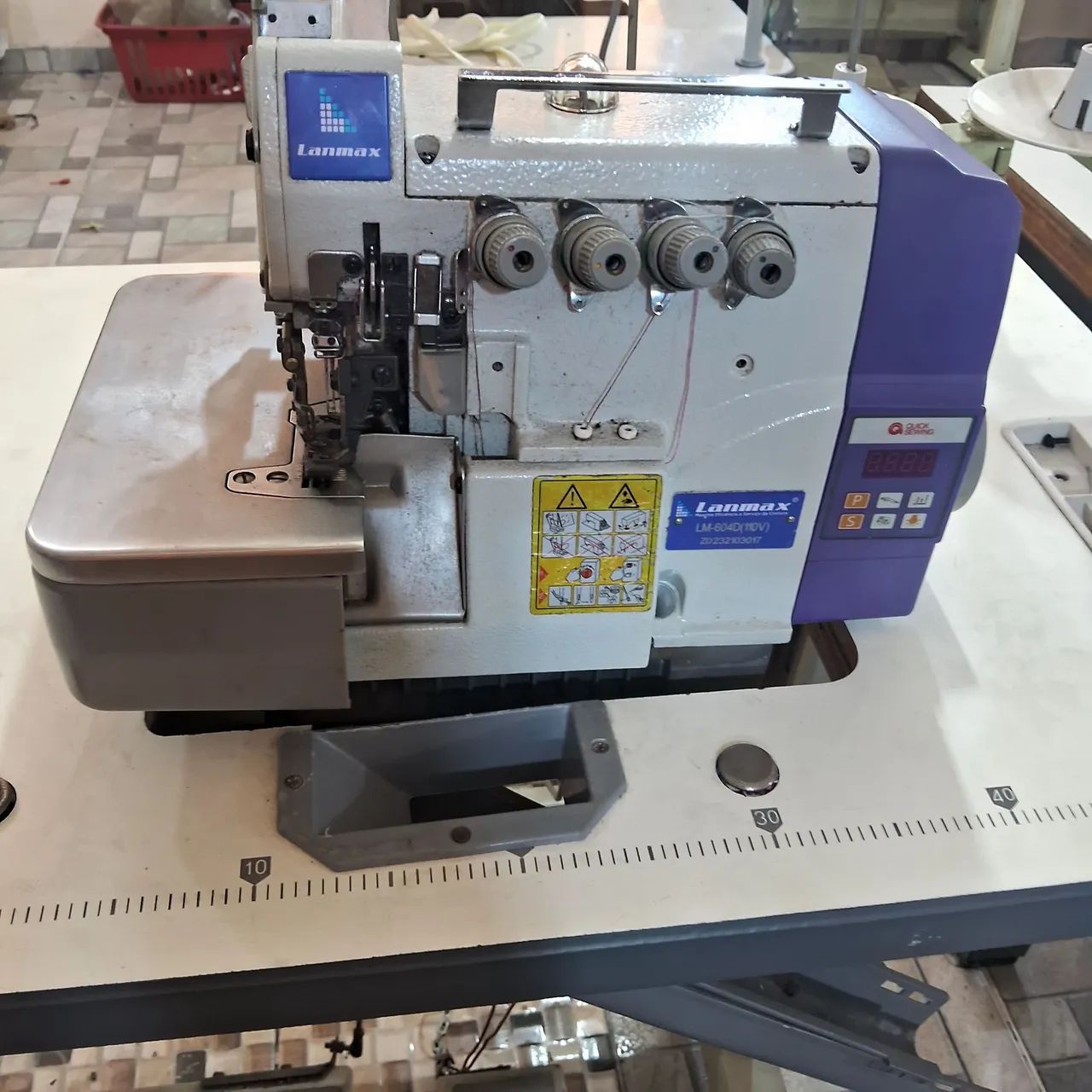 Maquina overlock 4 fios direct drive - Foto 3