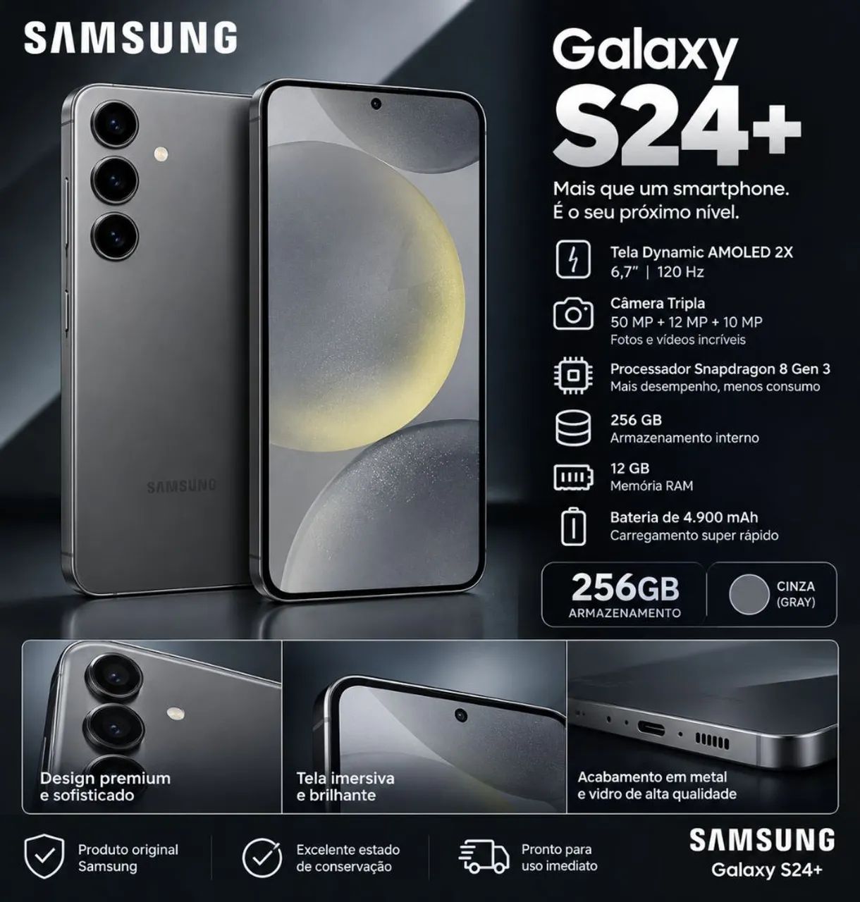Samsung S24+ plus 
