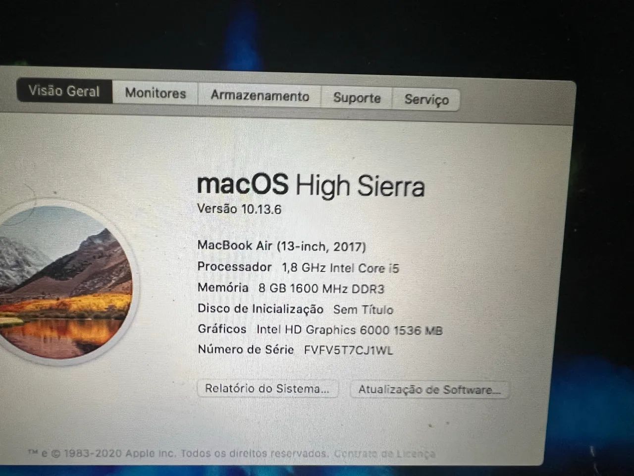 MackBook Air 2017 perfeito - Foto 4