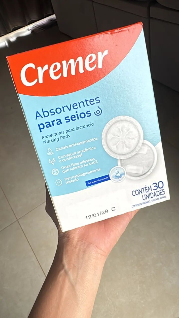Absorvente para seios 
