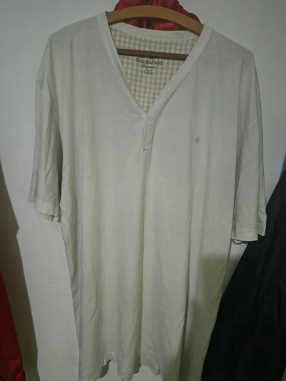 Camisa Brooksfield original gola aberta ggg - Foto 4