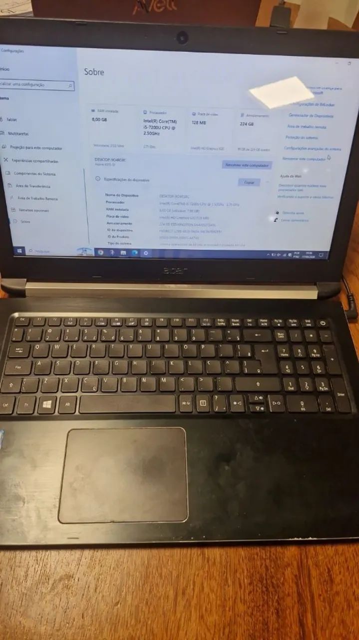 Vendo Notebook ACER - Foto 3