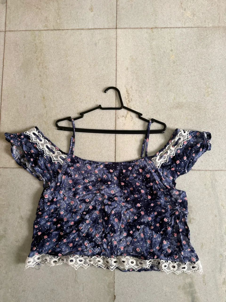 Blusa ciganinha ombro a ombro G - Foto 4