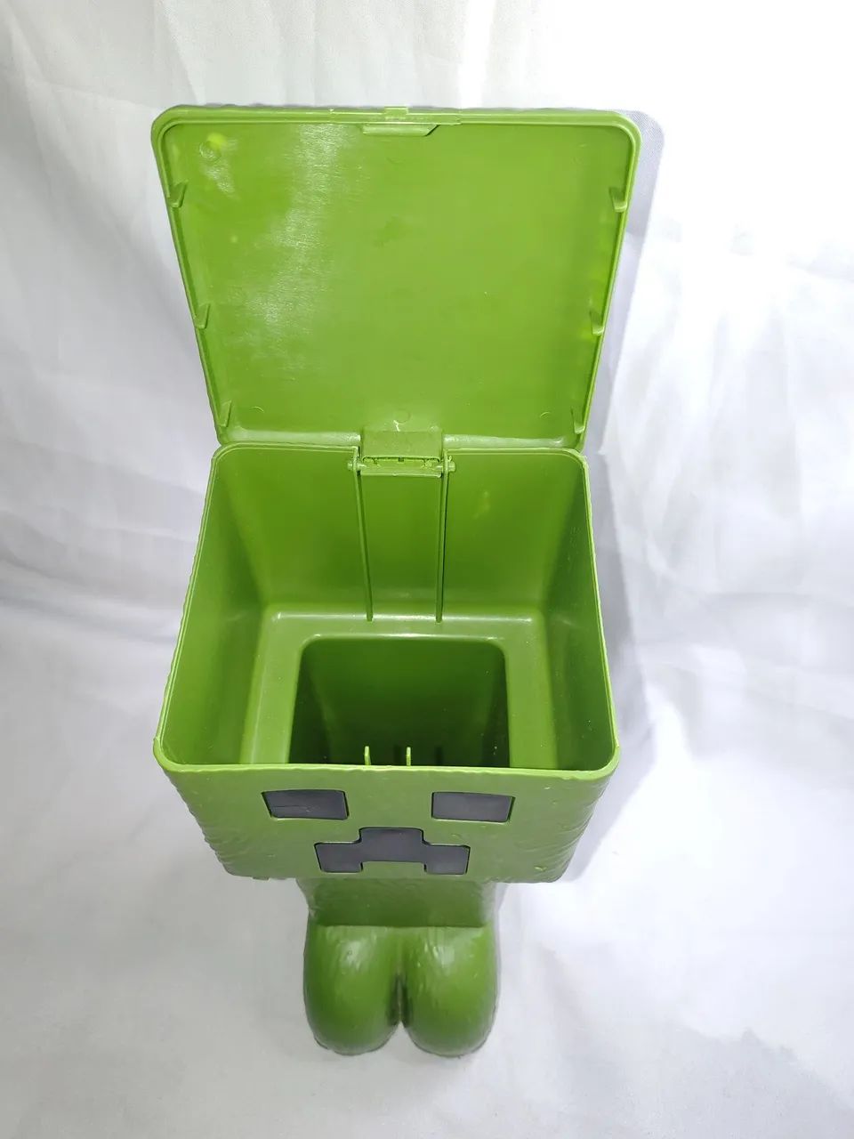 Balde Pipoca Minecraft Creeper Cinépolis - Foto 4