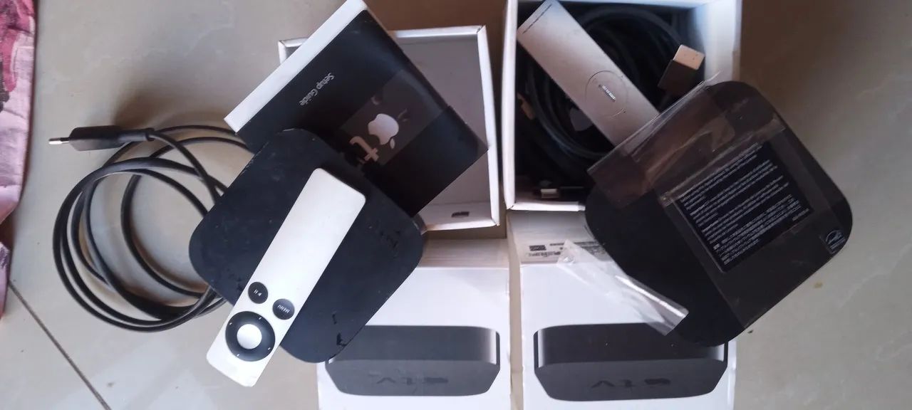 4 aparelhos Apple tv usados 32GB e 3th geração  - Foto 4