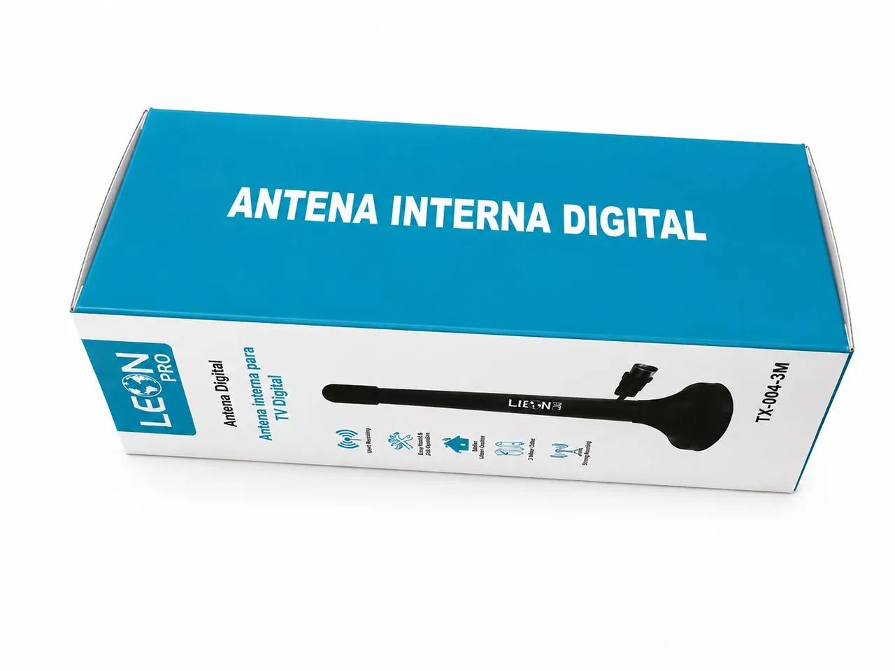 Antena Digital Interna LEON PRO TX-004-3M - Foto 2