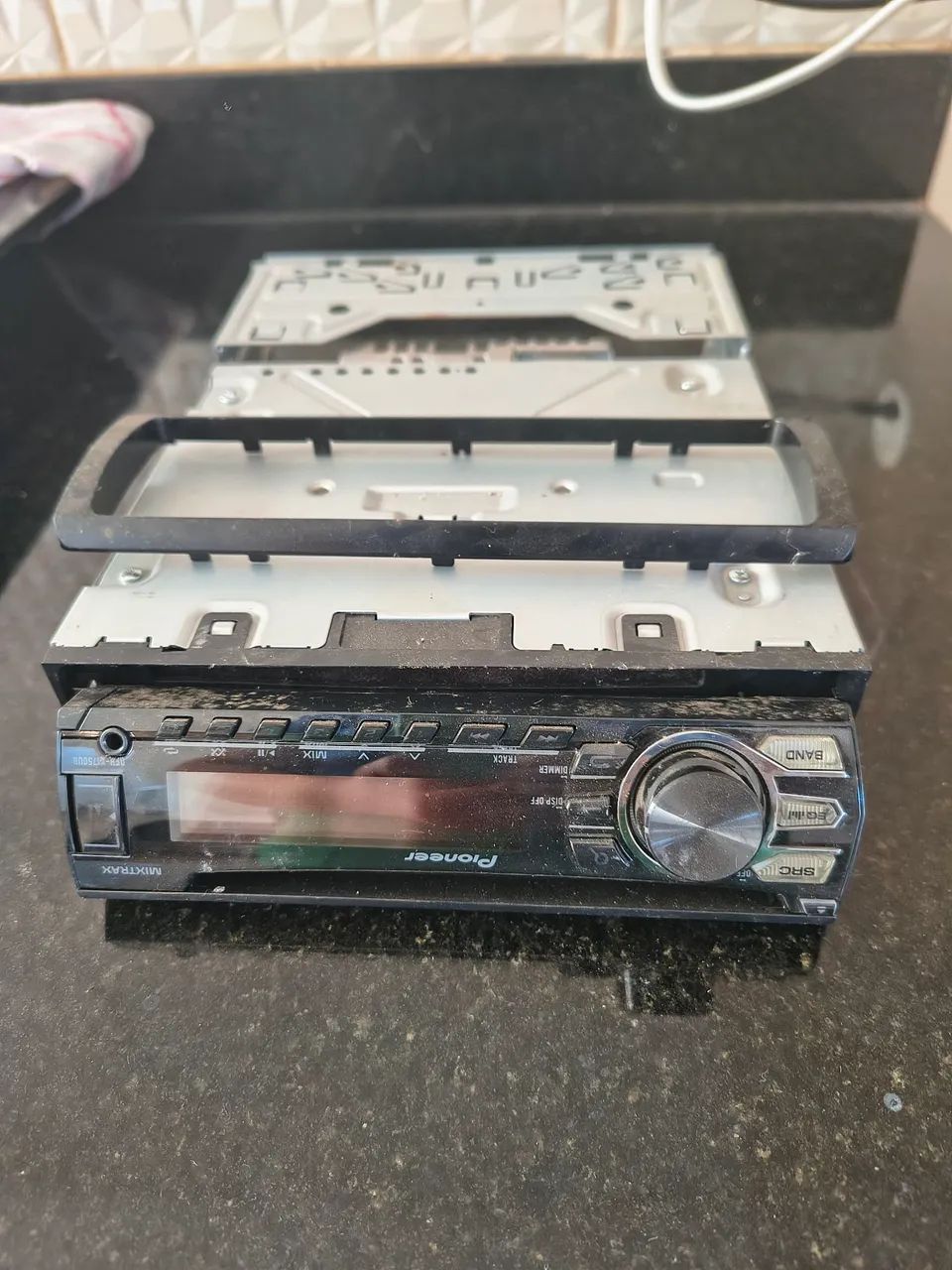 rádio de carro 