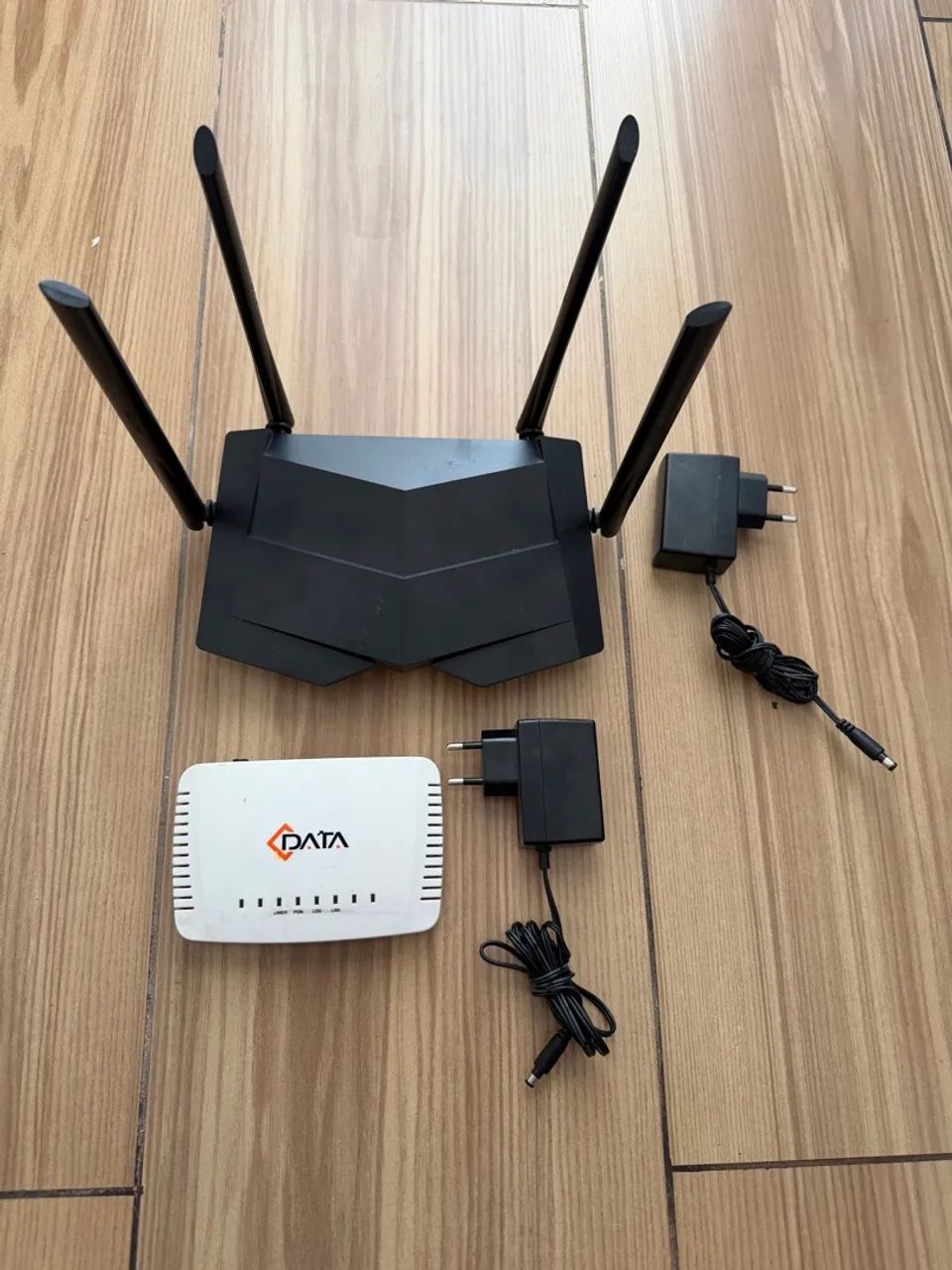 Kit onu epon e roteador giga 
