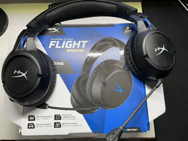Headset Cloud Flight Wirelless (Ps5 e Ps4) - Foto 2