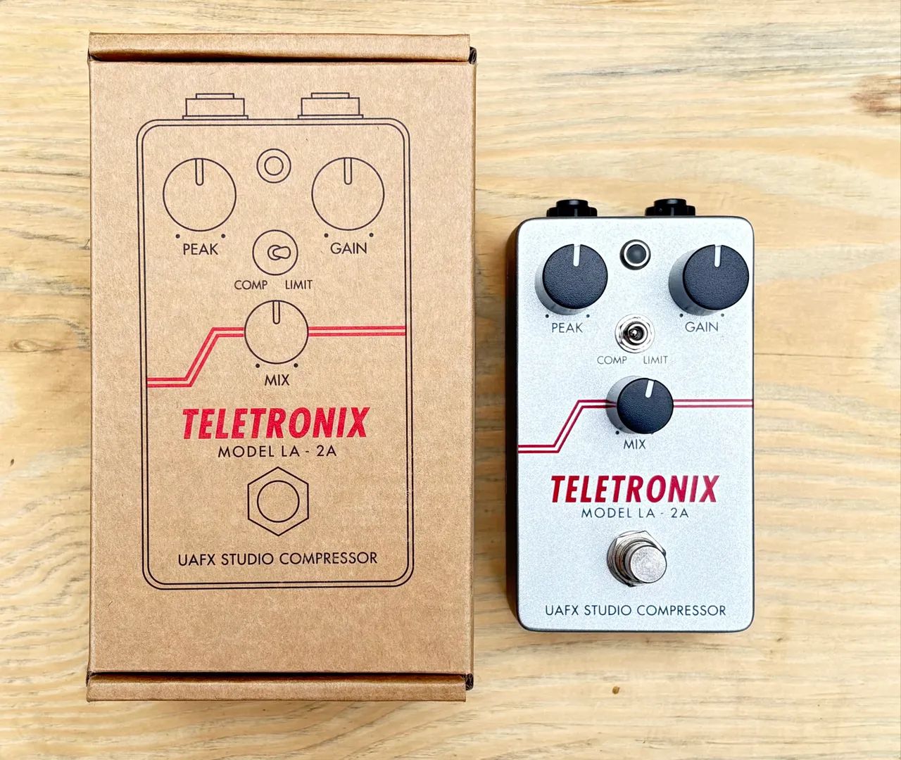 Pedal de Compressor Universal Audio Teletronix LA-2A