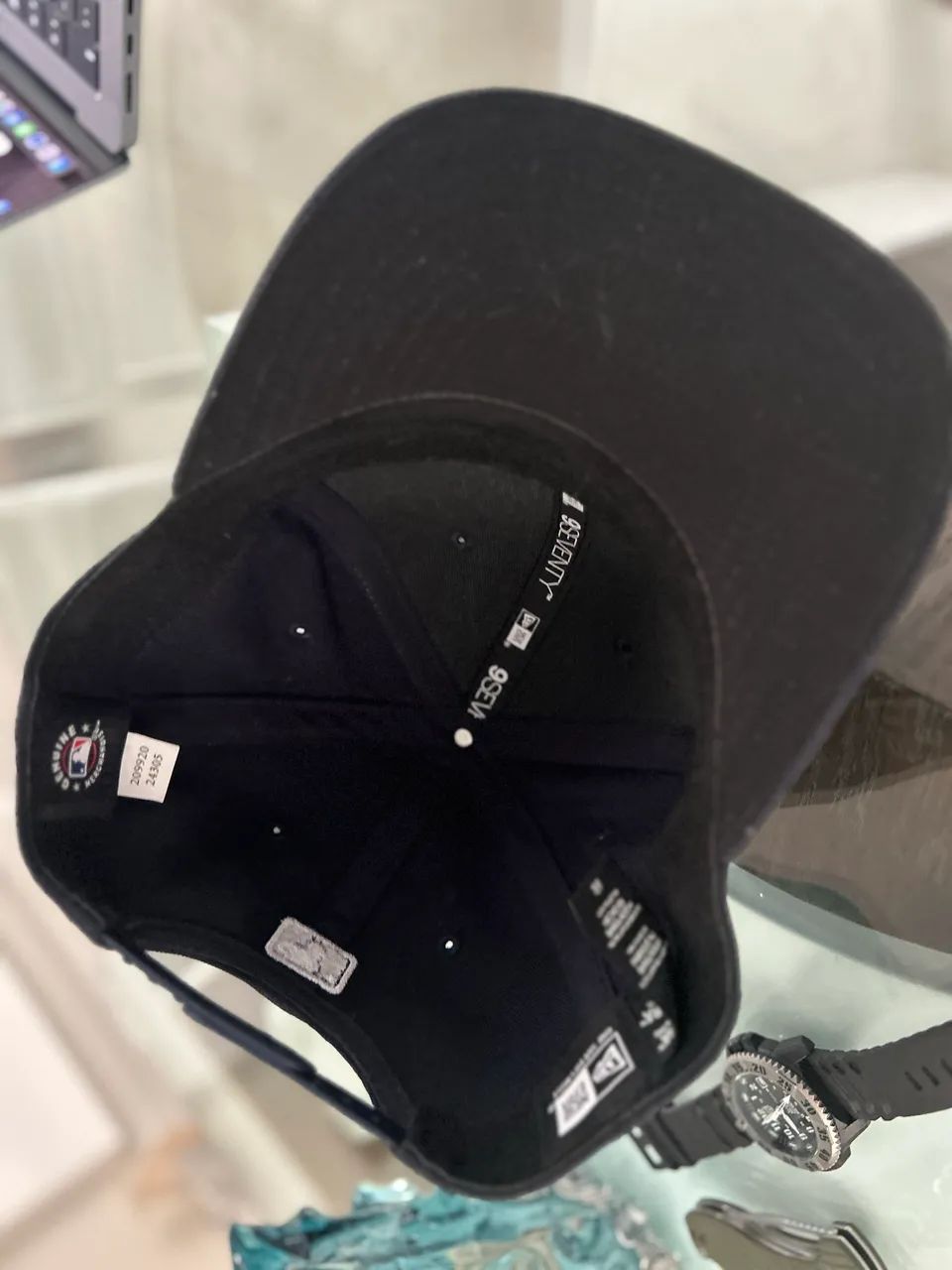 Boné NY New York Yankees Ajustável Original New Era Comprado nos EUA  - Foto 4