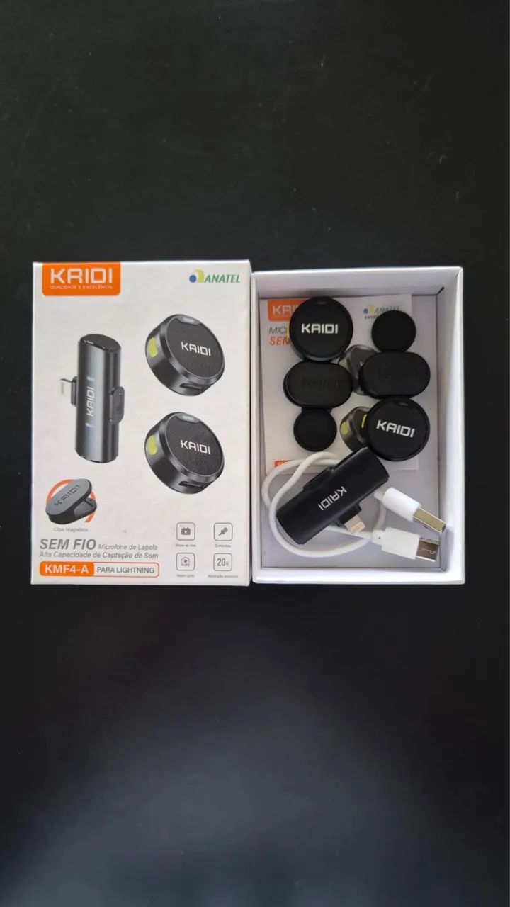 Microfone de lapela