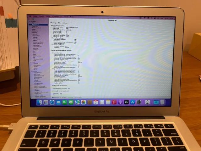 MacBook Air 13? 2017 i5 8GB SSD 128GB - Bateria 370 ciclos