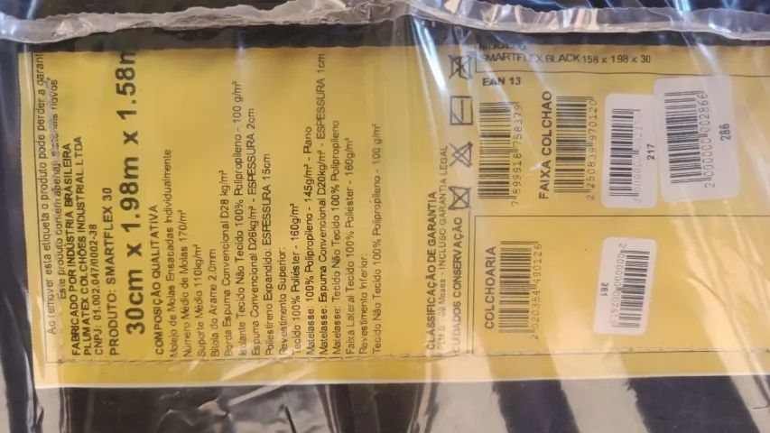 Vendo Colchão + Box Queen Size - Foto 2