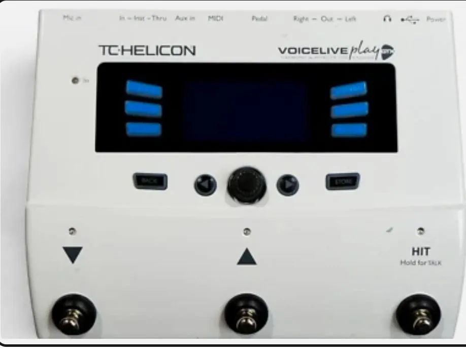 TC-Helicon VoiceLive Play GTX processador de efeitos de guitarra