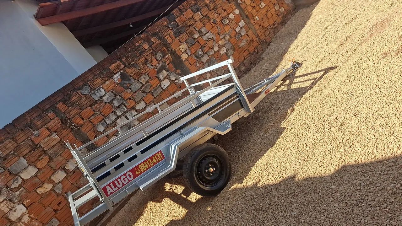 Carretinha para locação  - Foto 2