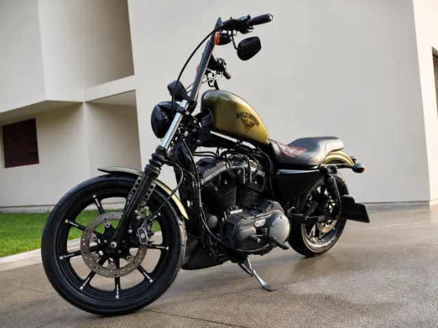 HARLEY-DAVIDSON XL 883N IRON 2017 - CUSTOMIZADA - Foto 3