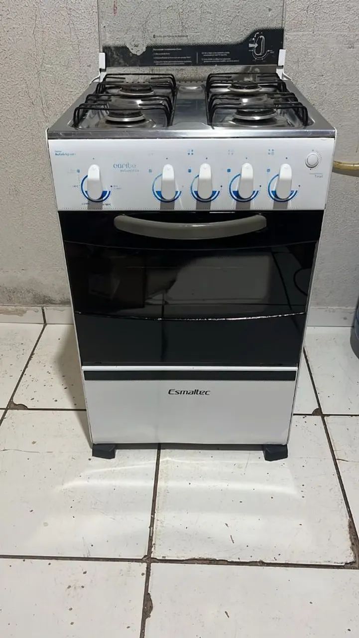 Fogão esmaltec entrego 