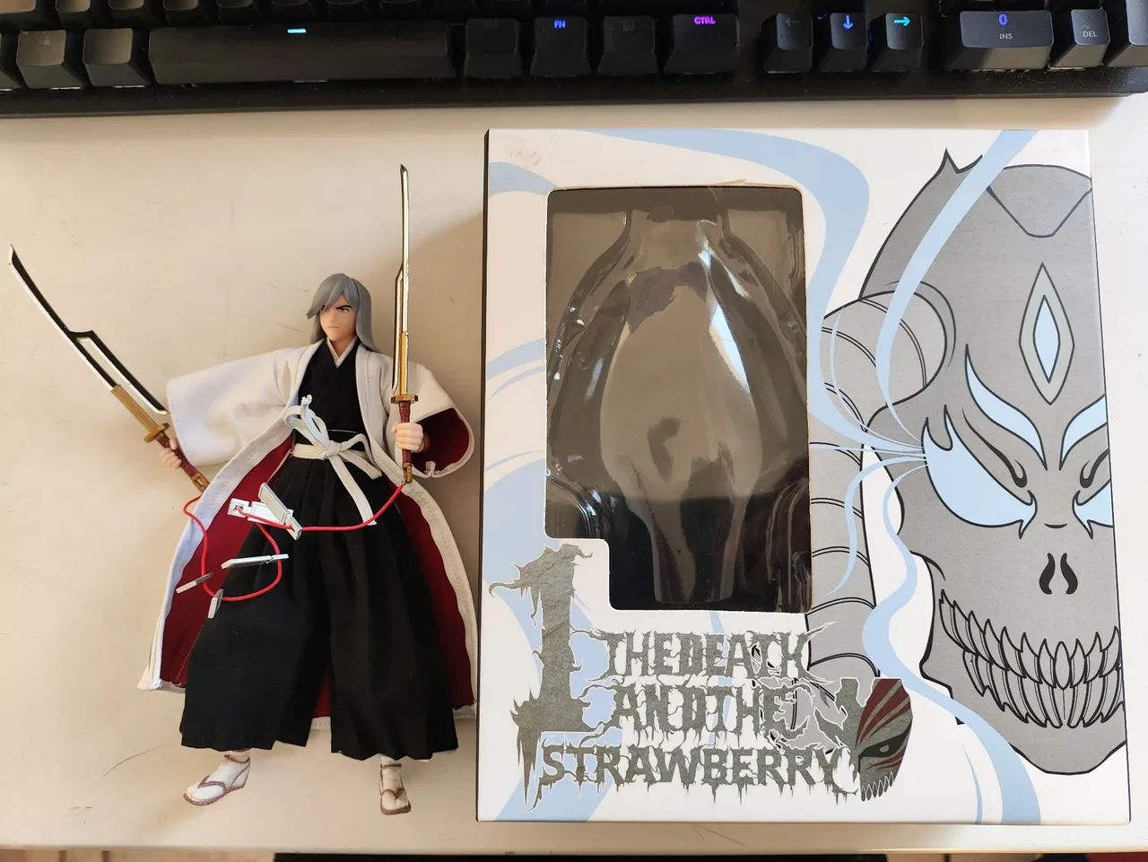 Figure Ukitake Jushiro (Bleach) - Great Toys - Completa na Caixa - Foto 3