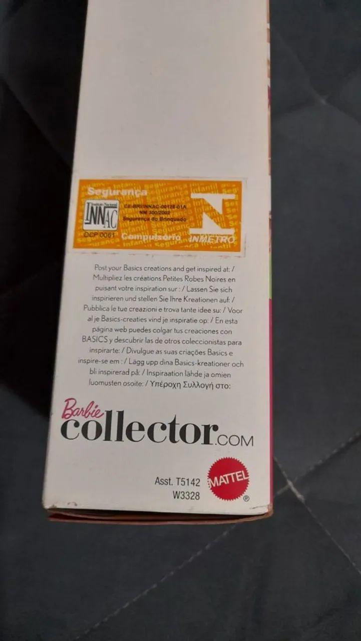 Boneca Barbie Basics Model 04 Collection 003 Black Label Mattel Lacrada - Foto 3