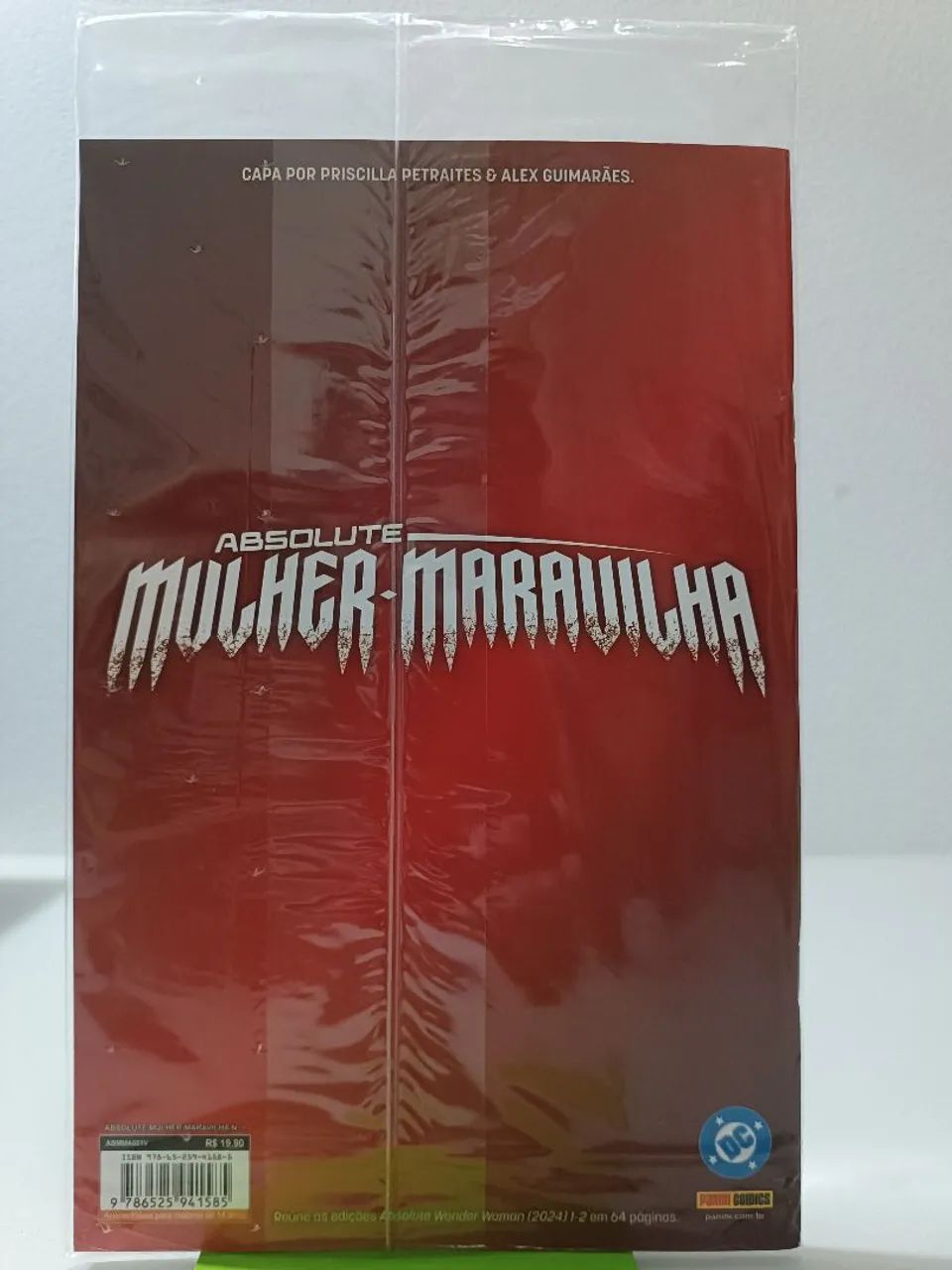 Absolute Mulher-Maravilha n° 1 Capa variante exclusiva da CCXP