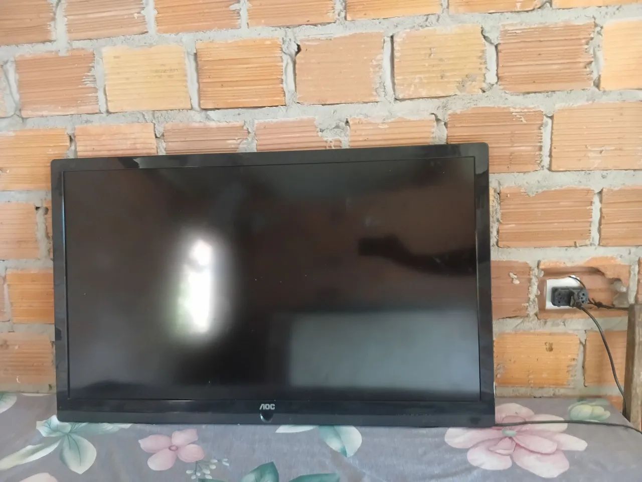 Tv Aoc de 40 polegada aceito troca em iphone 11