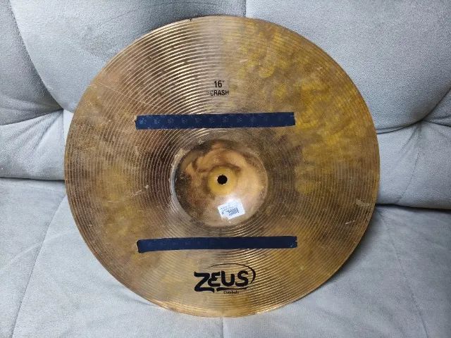 Crash 16' Liga B10 Zeus Evolution - Instrumentos musicais - Xaxim