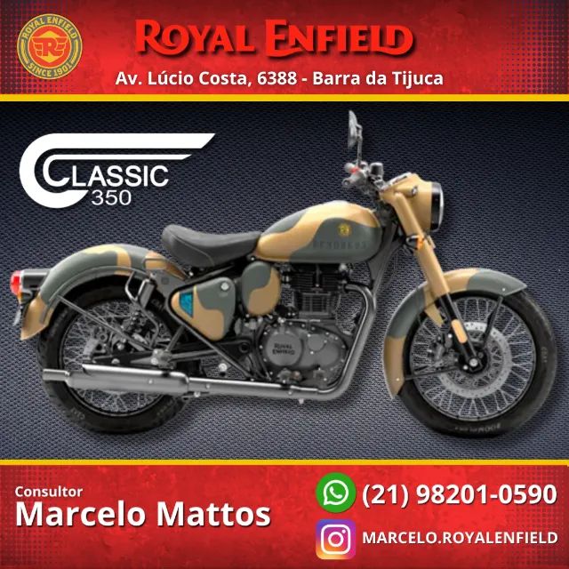 CLASSIC 350 COMMANDO SAND 0KM - Marcelo
