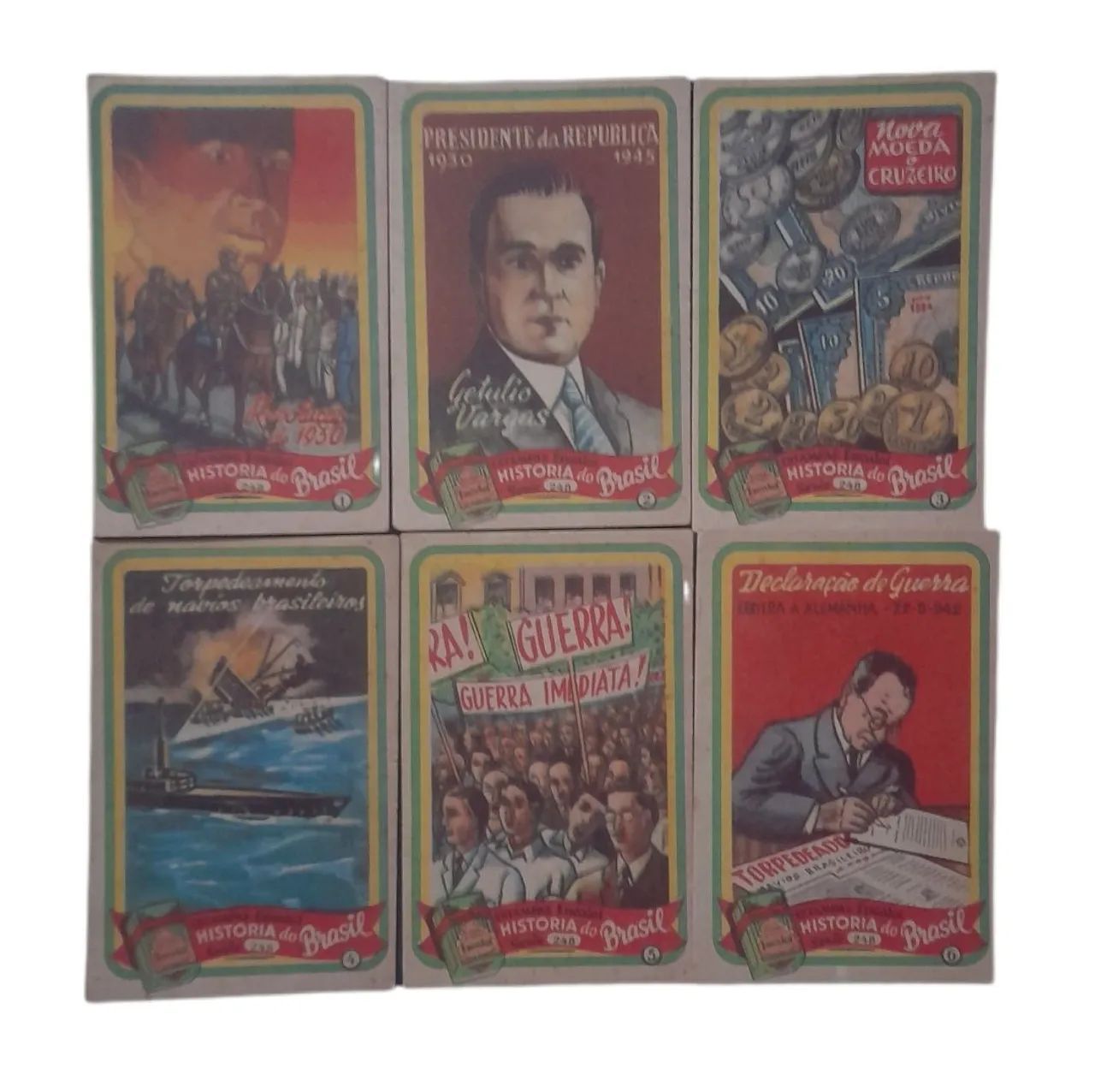 Estampas eucalol série completa HISTÓRIA DO BRASIL  - Foto 2