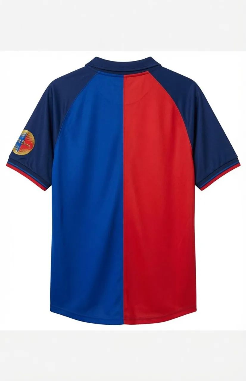 Camisa Barcelona Retrô 1999 - Foto 3