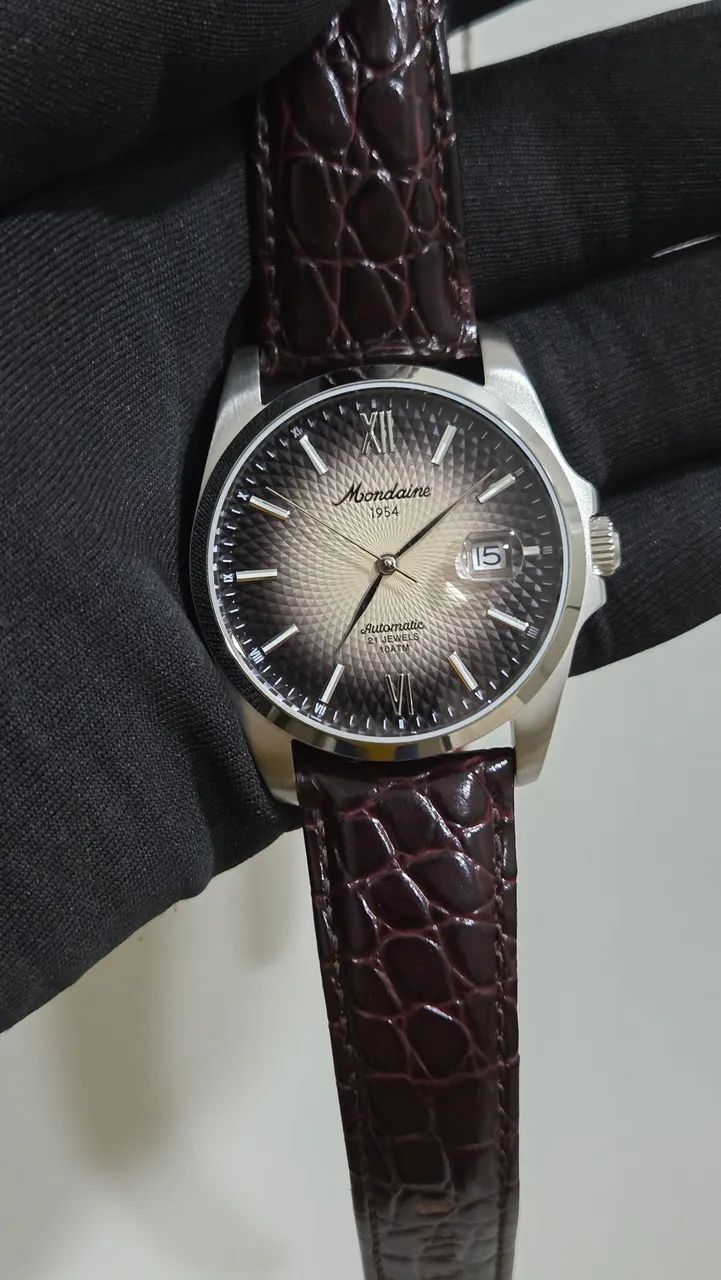 Relógio Mondaine 1954 Marrom