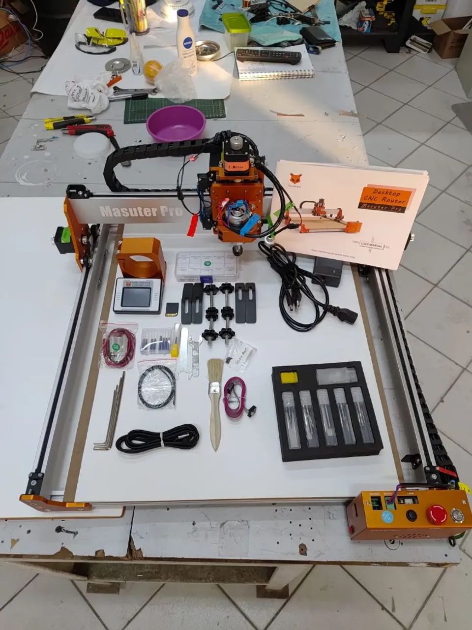 Vende-se CNC Router FoxAlien Nova! Completa, com acessórios e tela de controle! - Foto 3