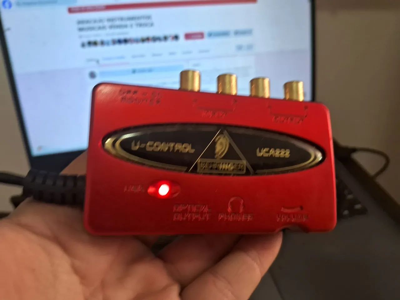 UCA222 Behringer - Interface de Audio - Foto 2