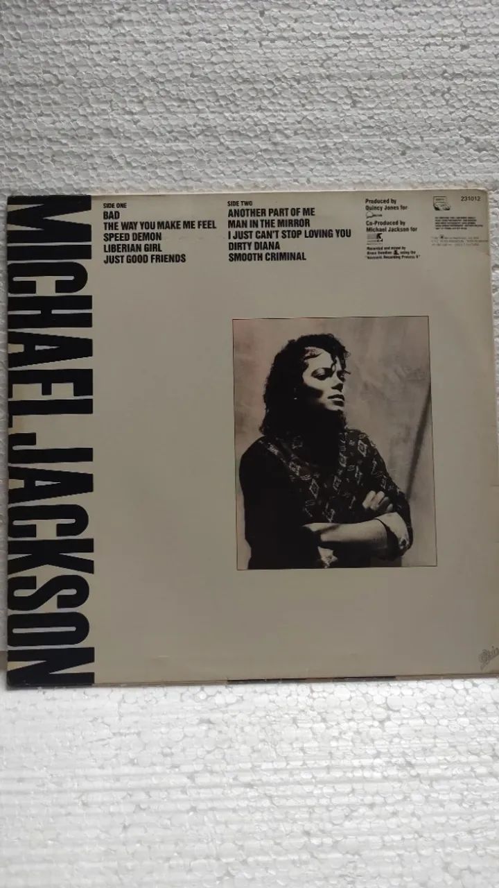LP Michael Jackson _ BAD - Foto 2