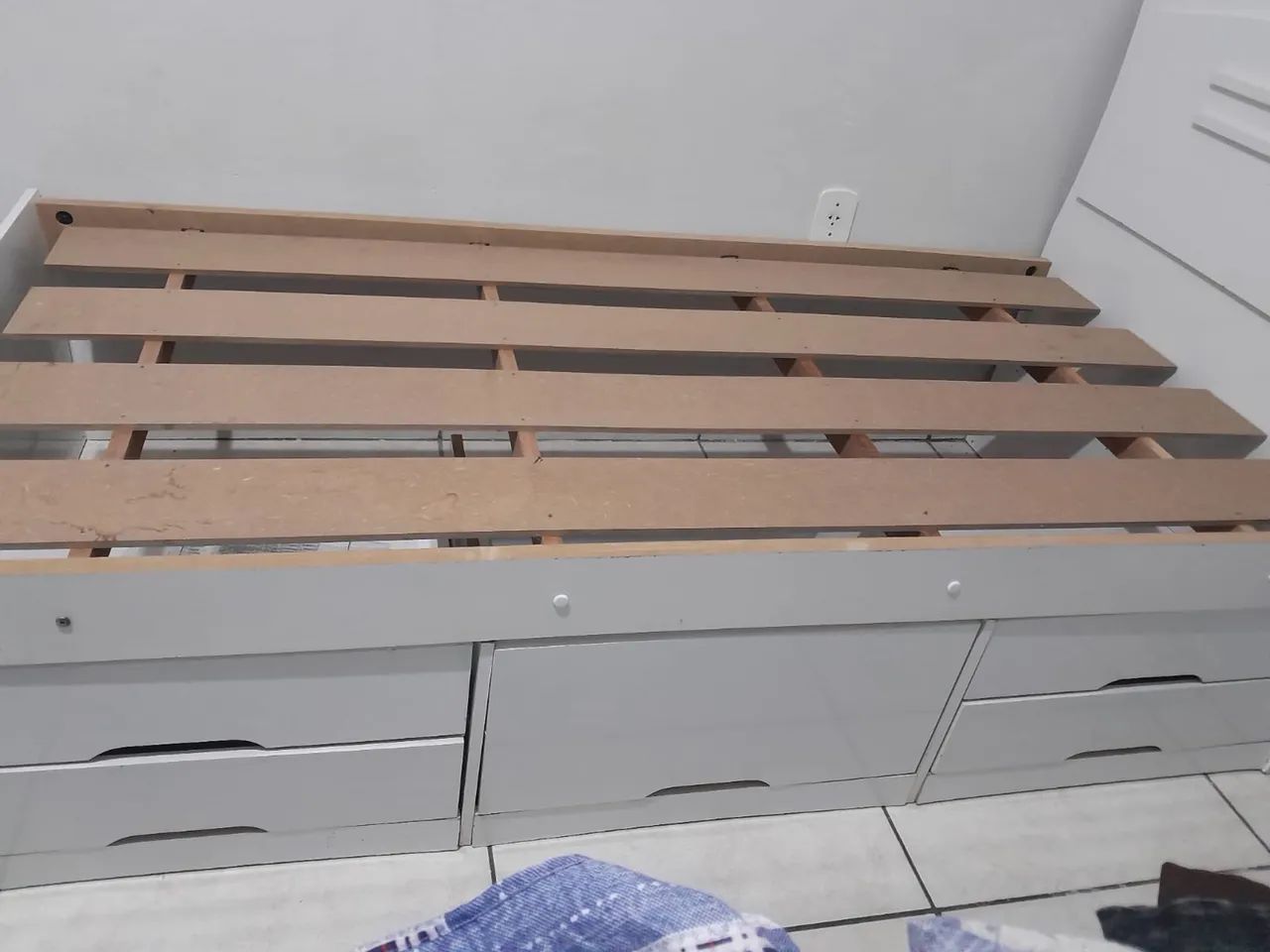 cama com gavetas e cabeceira - Foto 3