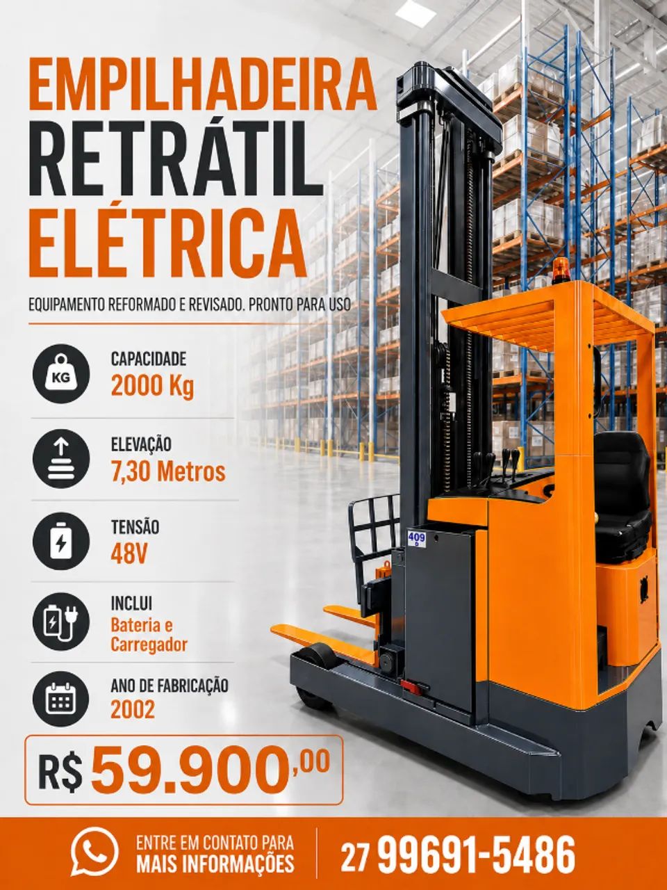 Empilhadeira ETV2000