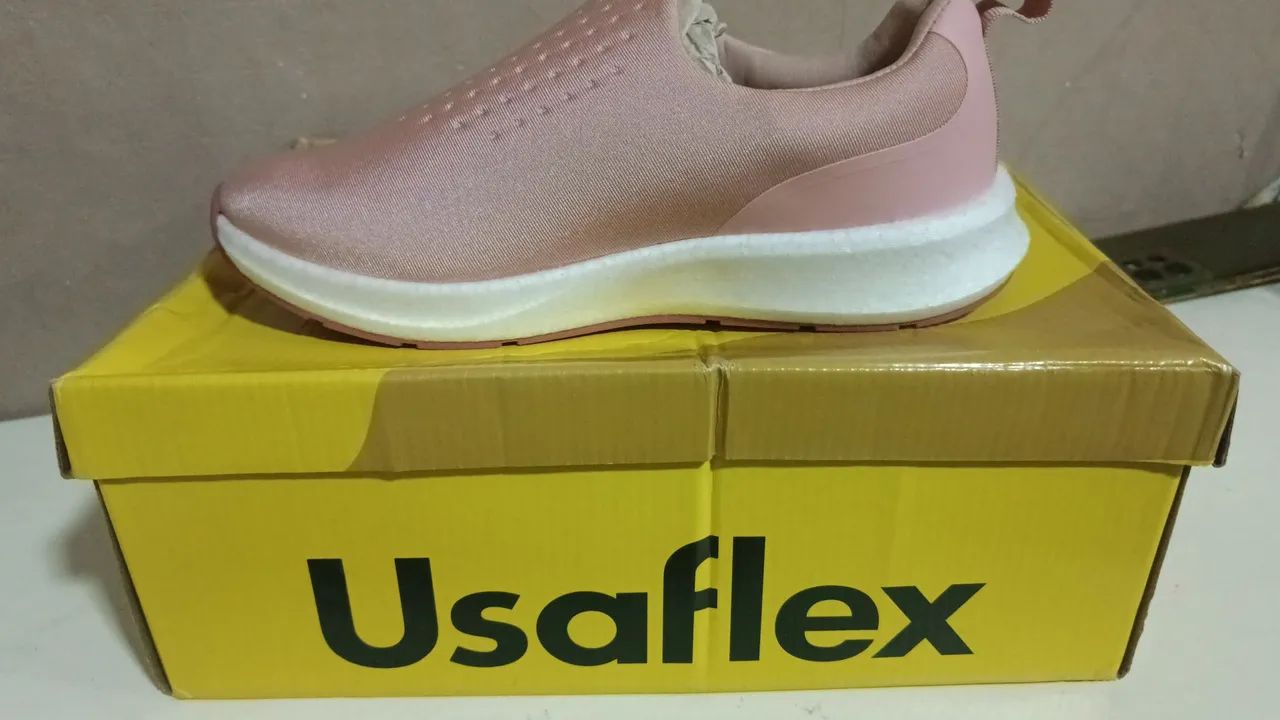 Sapatênis usaflex rosa 