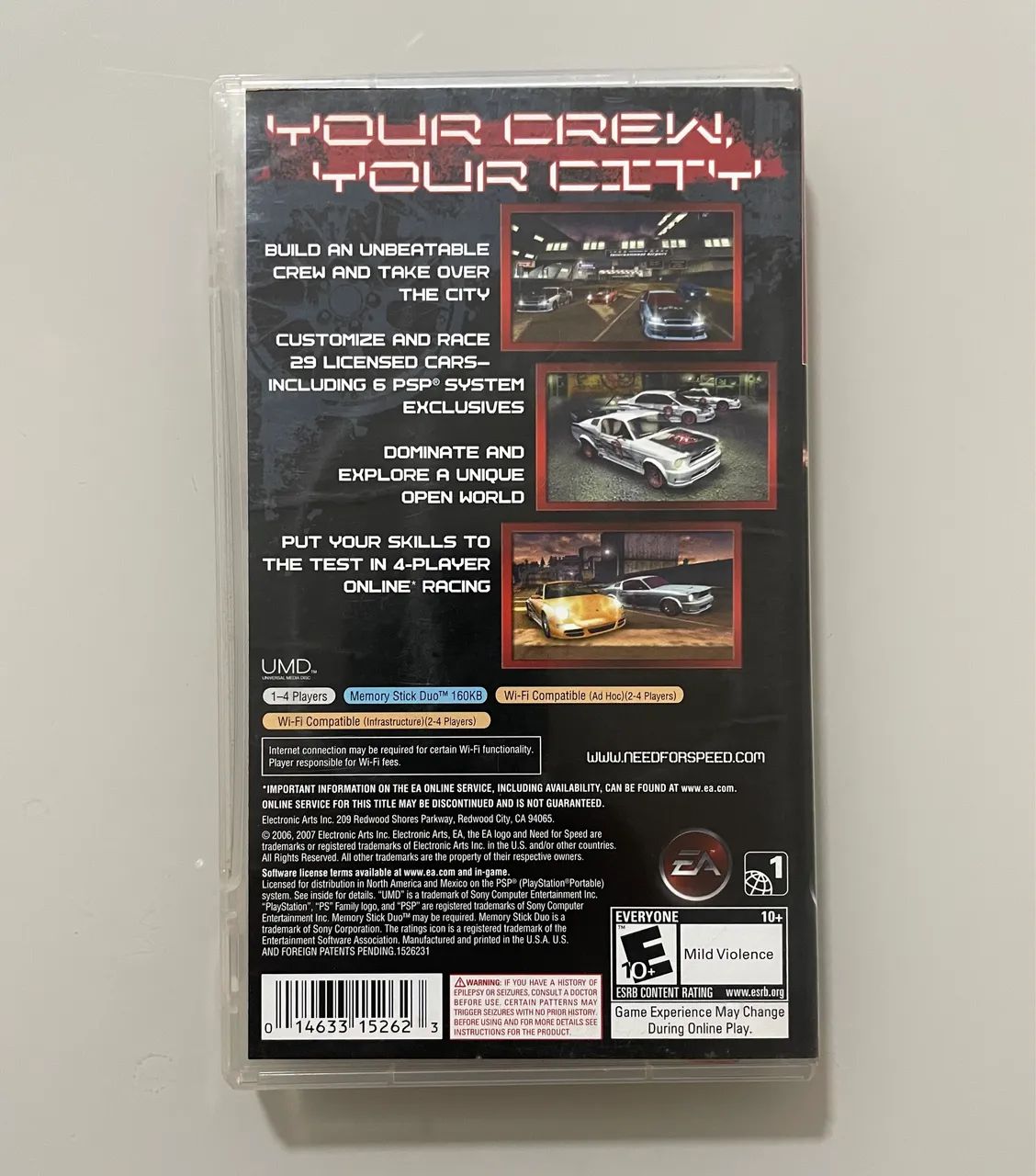 Jogo de PSP Need for Speed - Foto 3
