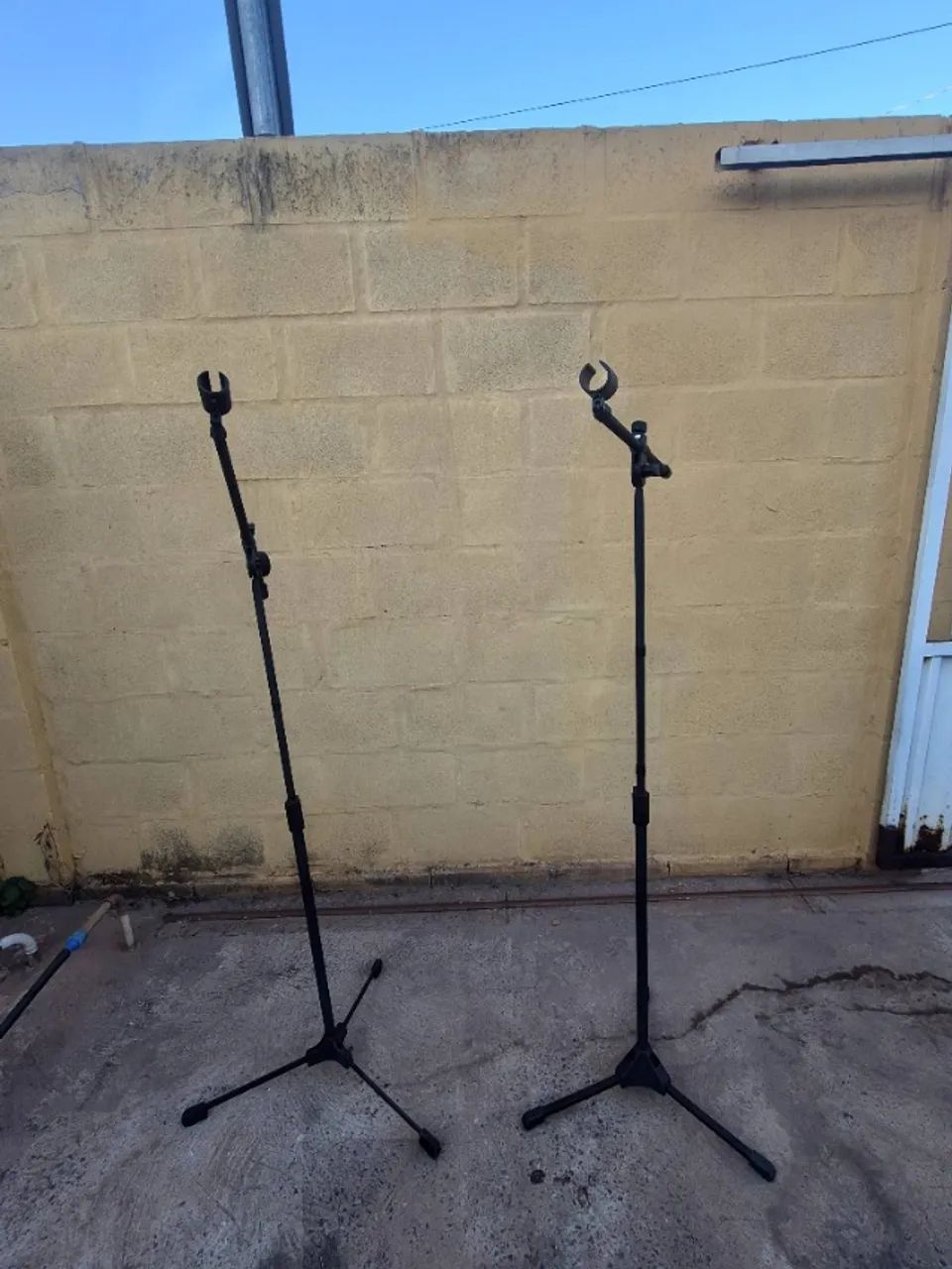 Vendo dois pedestal suporte para microfone  - Foto 4