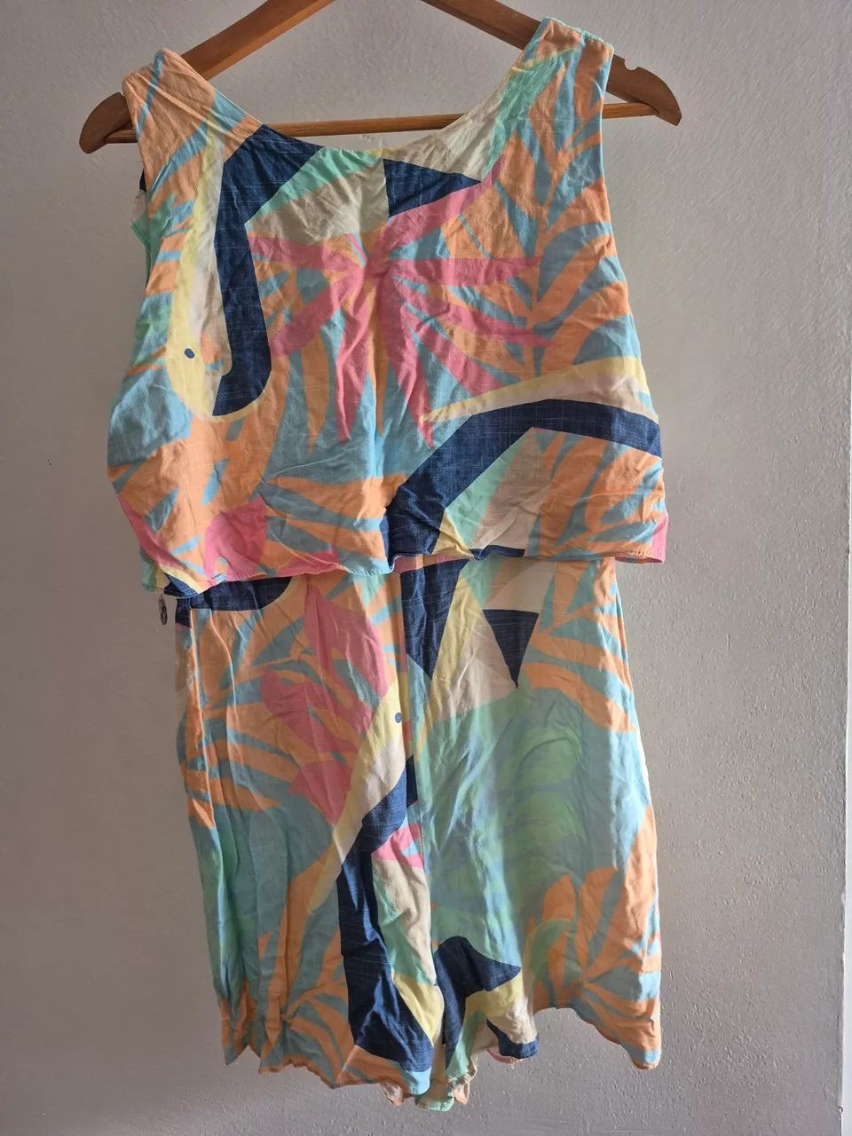 Macaquinho estampado lindo M