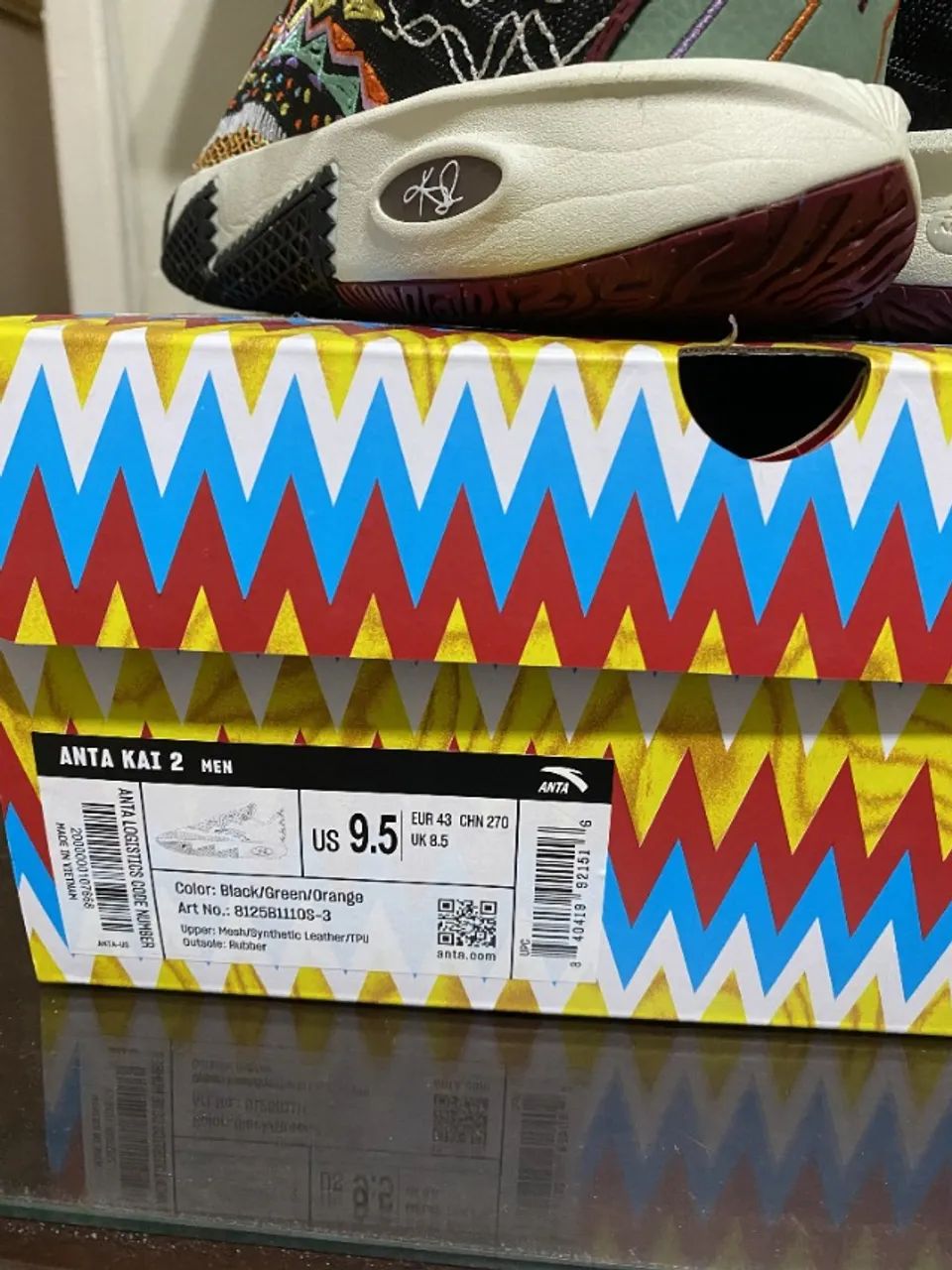 Tênis Anta Kai 2 (Kyrie Irving) - Original - Foto 6