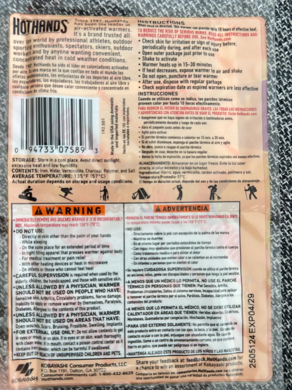 Aquecedor de mão (Hothands/ Hand warmers) - Foto 4