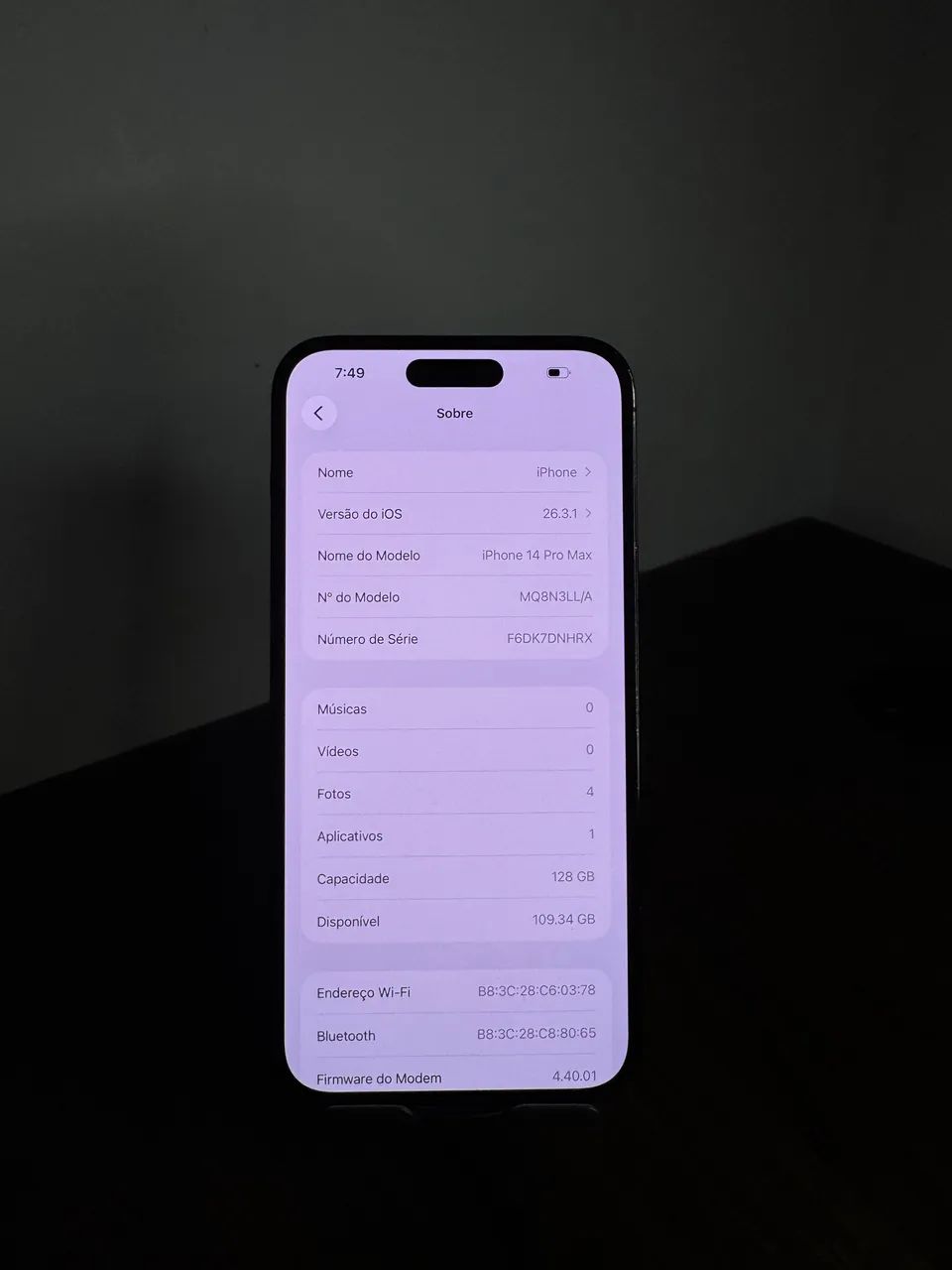 iPhone 14 Pro Max 128Gb - Foto 3
