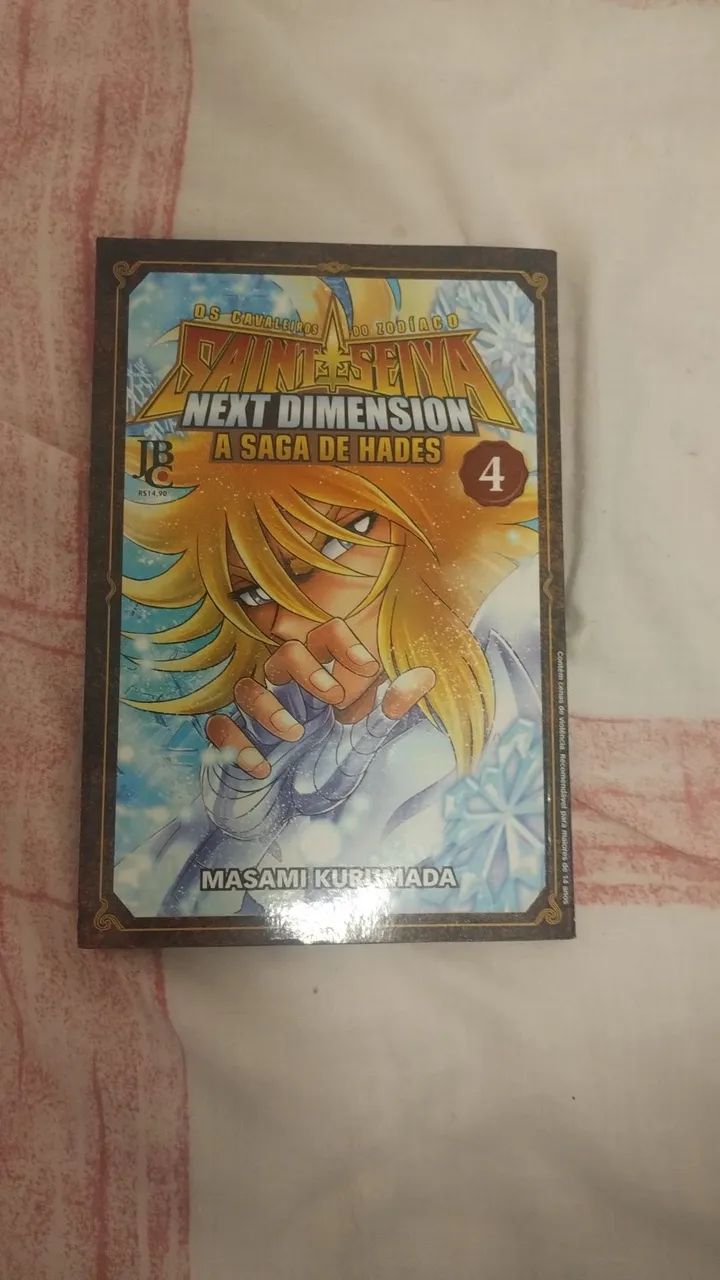 Cavaleiros do Zodíaco Next Dimension vol 4 em português JBC