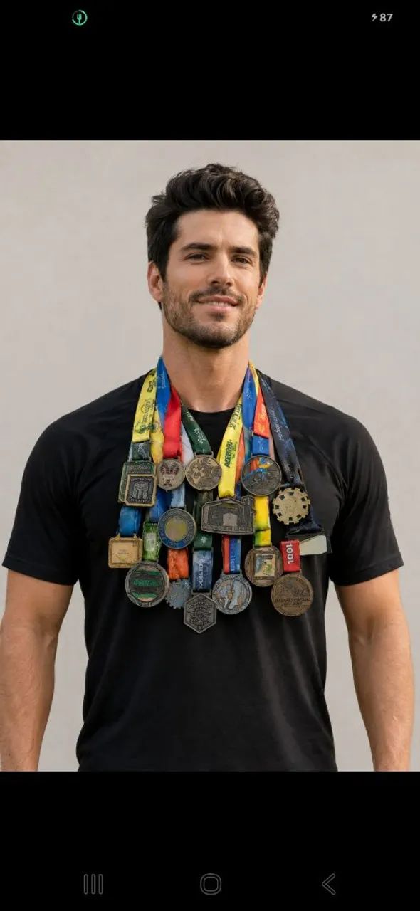 Kit 15 Medalhas de Corrida de Rua - Coleção Eventos Várias Etapas - Foto 3