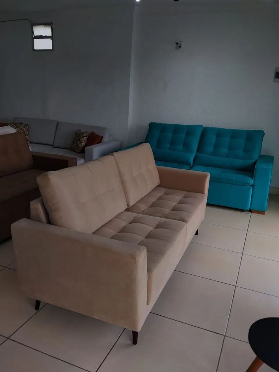 Sofá bege - Foto 5